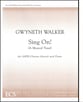 Sing on SSAATTBB choral sheet music cover